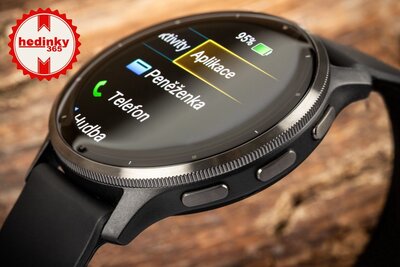 Garmin Venu 3 Slate / Black, Silicone Band