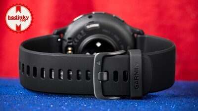 Garmin Venu 3 Slate / Black, Silicone Band