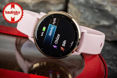 Garmin Venu 3S Cream Gold / Dust Rose, Silicone Band