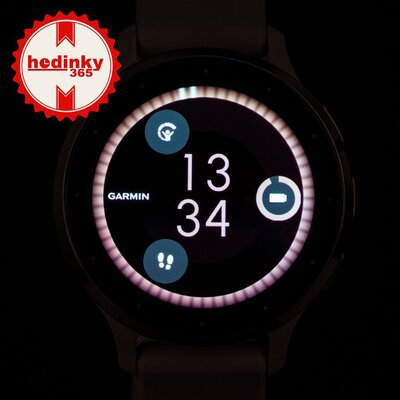 Garmin Venu 3S Cream Gold / Dust Rose, Silicone Band