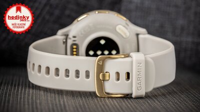 Garmin Venu 3S Cream Gold / French Gray, Silicone Band