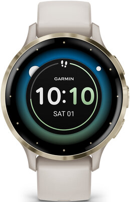 Garmin Venu 3S Cream Gold / Ivory, Silicone Band