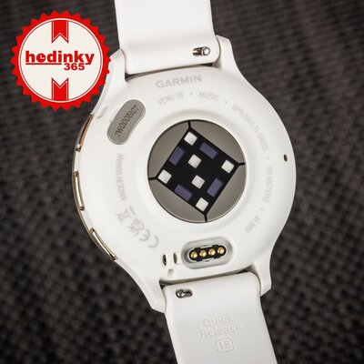 Garmin Venu 3S Cream Gold / Ivory, Silicone Band