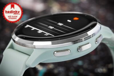 Garmin Venu 3S Silver / Sage Gray, Silicone Band