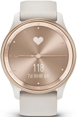 Garmin Vívomove Trend Peach Gold / Ivory Band