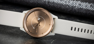 Garmin Vívomove Trend Peach Gold / Ivory Band
