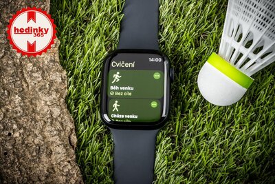 Apple Watch Series 9 GPS + Cellular 45mm Midnight Aluminium Case / Midnight Sport Band - M/L