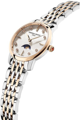 Frederique Constant Slimline Lady Quartz Moonphase FC-206MPWD1S2B