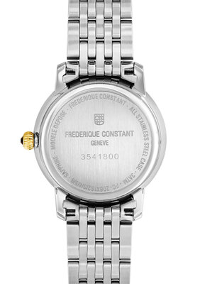 Frederique Constant Slimline Lady Quartz Moonphase FC-206MPWD1S3B