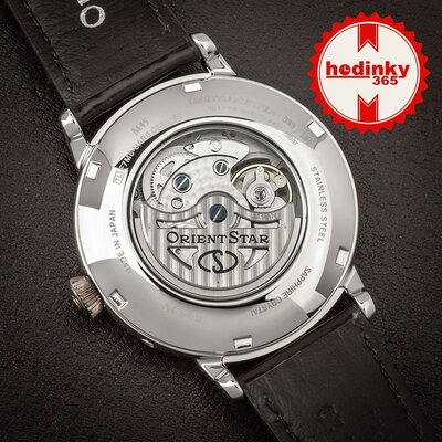 Orient Star Classic M45 F7 Moon Phase Automatic RE-AY0121A00B Lake Tazawa Limited Edition 180pcs (+ náhradný remienok)