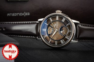 Orient Star Classic M45 F7 Moon Phase Automatic RE-AY0121A00B Lake Tazawa Limited Edition 180pcs (+ náhradný remienok)
