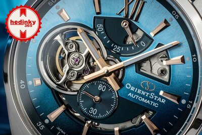 Orient Star Contemporary Modern Skeleton Automatic RE-AV0122L00B Limited Edition 1200pcs (+ náhradný remienok)