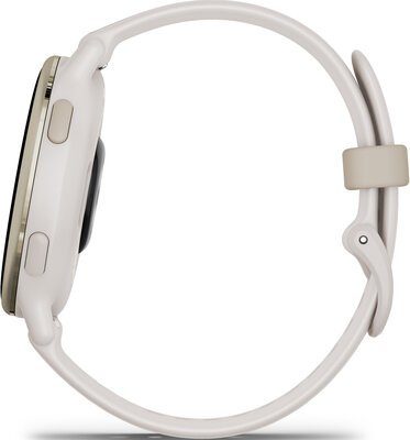 Garmin Vivoactive 5, Cream Gold/ Ivory, Silicone Band