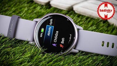 Garmin Vivoactive 5, Orchid, Silicone Band