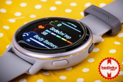Garmin Vivoactive 5, Orchid, Silicone Band