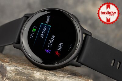 Garmin Vivoactive 5, Slate/ Black, Silicone Band