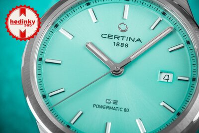 Certina DS-7 Powermatic 80 C043.407.11.351.00 (v farbe Tiffany Blue)