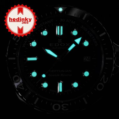 Edox Neptunian Grande Reserve Automatic 80801-3bum-buin