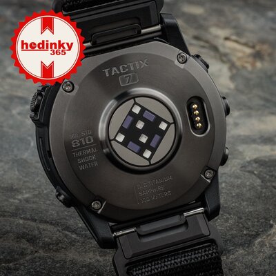 Garmin Tactix 7 Sapphire AMOLED Black Nylon Band (+ náhradný remienok)
