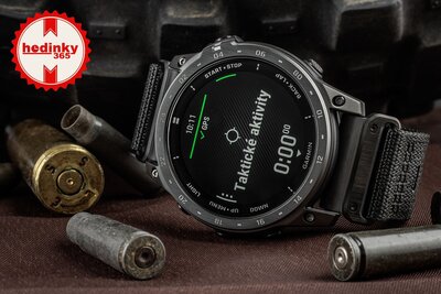 Garmin Tactix 7 Sapphire AMOLED Black Nylon Band (+ náhradný remienok)