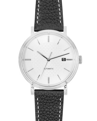 Čierny kožený remienok Hirsch Bologna M 01802150-2 (Telatina)