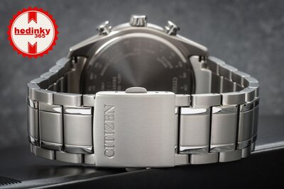 Citizen Športový Eco-Drive rádiom riadený Tsuki-yomi Moonphase Super Titanium BY1010-81H
