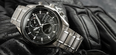 Citizen Športový Eco-Drive rádiom riadený Tsuki-yomi Moonphase Super Titanium BY1018-80E
