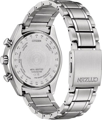 Citizen Športové Eco-Drive rádiom riadené Tsuki-yomi Moonphase Super Titanium BY1018-80X