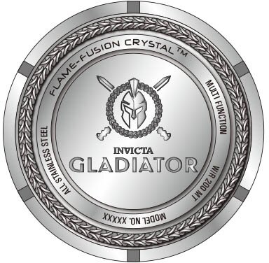 Invicta Gladiator Quartz 43 mm 41107