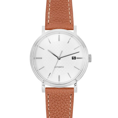 Svetlohnedý kožený remienok Hirsch Bologna M 01802170-1 (Telatina)