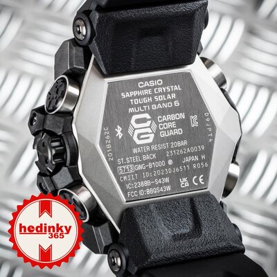 Casio G-Shock Mudmaster GWG-B1000-1AER Carbon Core Guard