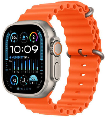 Apple Watch 49mm Orange Ocean Band Extension