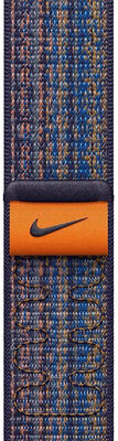 Apple Watch 45 mm Game Royal/Orange Nike Sport Loop
