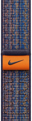 Športový remienok Apple (Nike), modro-oranžový, pre púzdra 38/40/41 mm