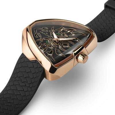 Hamilton Ventura Elvis80 Automatic Skeleton Dragon H24525332