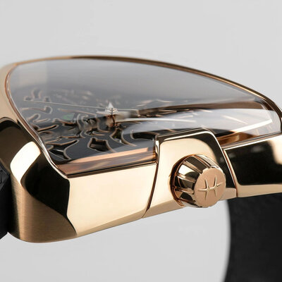 Hamilton Ventura Elvis80 Automatic Skeleton Dragon H24525332