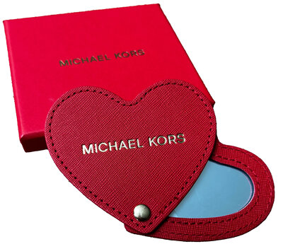 Zrkadlo Michael Kors v tvare srdca