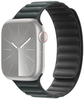 Remienok pre Apple Watch, listovo zelený magnetický ťah (púzdra 38/40/41mm)