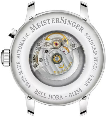 MeisterSinger Bell Hora Automatic Sonnerie au Passage BHO918G_MGB20