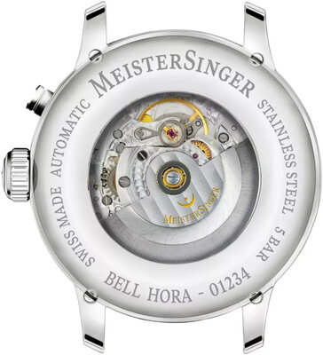 MeisterSinger Bell Hora Automatic Sonnerie au Passage BHO918G_SVSL03