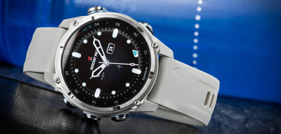 Garmin Descent Mk3 - 43 mm, strieborná/mlhovo šedá