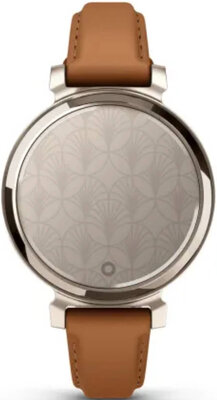 Garmin Lily 2 Classic Cream Gold/Tan Leather Band