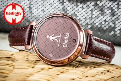 Garmin Lily 2 Classic Dark Bronze / Mulberry Leather Band