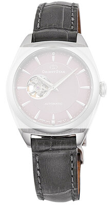 Kožený remienok Orient Star UL024015J0 14mm (pro RE-ND01), šedý