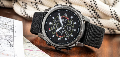 Nylonový popruh Ricardo 26mm (pro Garmin Fenix 8/7X/6X (51mm), Tactix aj.), čierny, prevliekacie