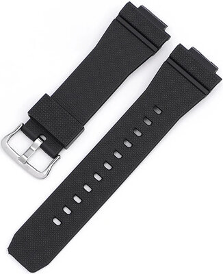 Plastový remienok Ricardo Racines 16mm (pre Casio G-Shock GA-2100/GA-2110, DW-5600, GW-6900), Black V1