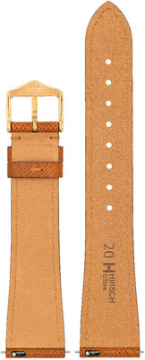 Hnedý kožený remienok Hirsch Giffone L 01875070-1 (Teletina)