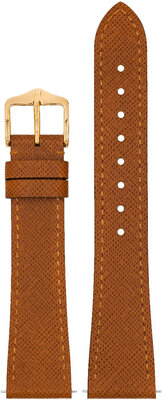 Hnedý kožený remienok Hirsch Giffone L 01875070-1 (Teletina)