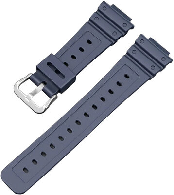 Silikónový remienok Ricardo 16mm (pre Casio GA2100, DW6900), modrý V2