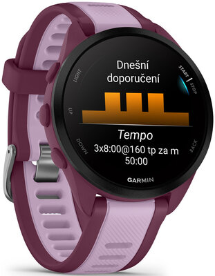 Garmin Forerunner 165 Music, Berry/Lilac